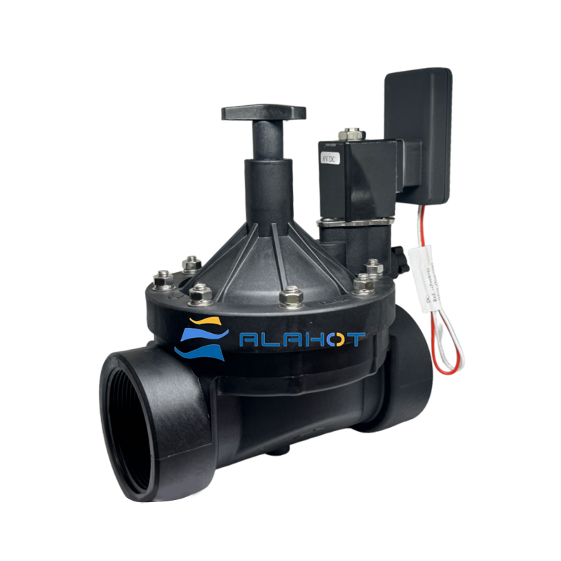 Пластиковый запорный электромагнитный клапан